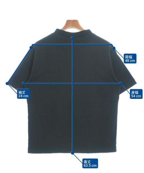 three dots（スリードッツ）Tシャツ・カットソー 黒 サイズ:S メンズ/2200640996079