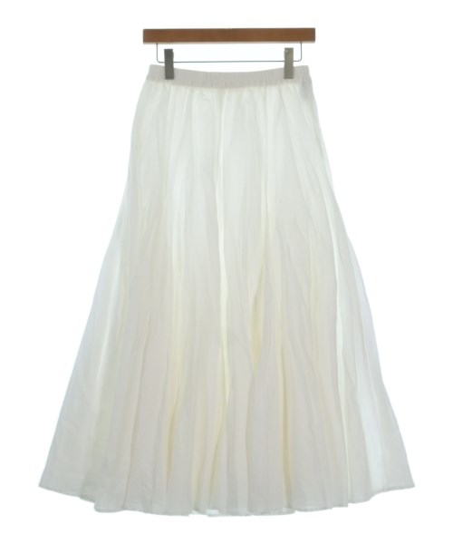 mizuiro ind(ミズイロインド)ロング・マキシ丈スカート 白 サイズ:-(M位)/2200649715022