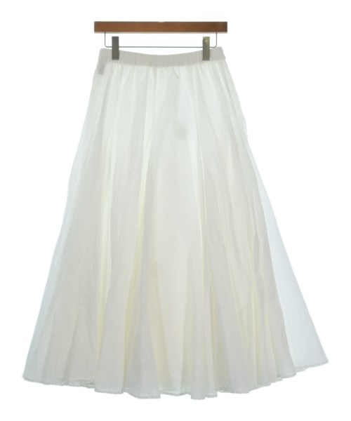 mizuiro ind（ミズイロインド）ロング・マキシ丈スカート 白 サイズ:-(M位) レディース/2200649715022