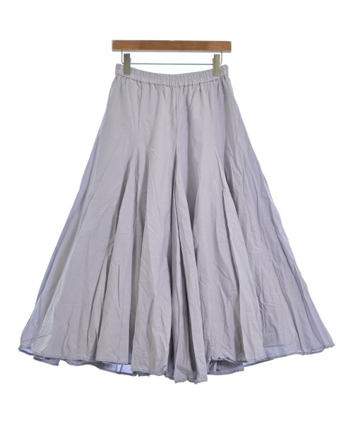 mizuiro ind（ミズイロインド）ロング・マキシ丈スカート 紫 サイズ:F レディース/2200642144140