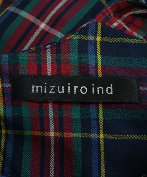 mizuiro ind（ミズイロインド）ブラウス 紺 サイズ:F レディース/2200576308267