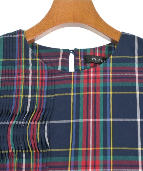 mizuiro ind（ミズイロインド）ブラウス 紺 サイズ:F レディース/2200576308267