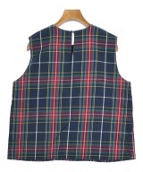 mizuiro ind（ミズイロインド）ブラウス 紺 サイズ:F レディース/2200576308267