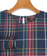 mizuiro ind（ミズイロインド）ブラウス 紺 サイズ:F レディース/2200576308267