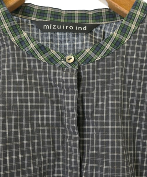 mizuiro ind（ミズイロインド）カジュアルシャツ 緑 サイズ:F レディース/2200643445086