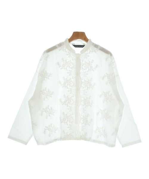 mizuiro ind(ミズイロインド)カジュアルシャツ 白 サイズ:F/2200643808140