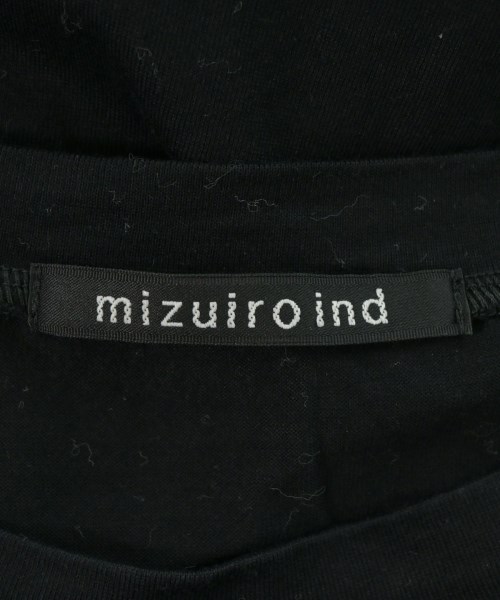 mizuiro ind（ミズイロインド）Tシャツ・カットソー 黒 サイズ:F レディース/2200640490256