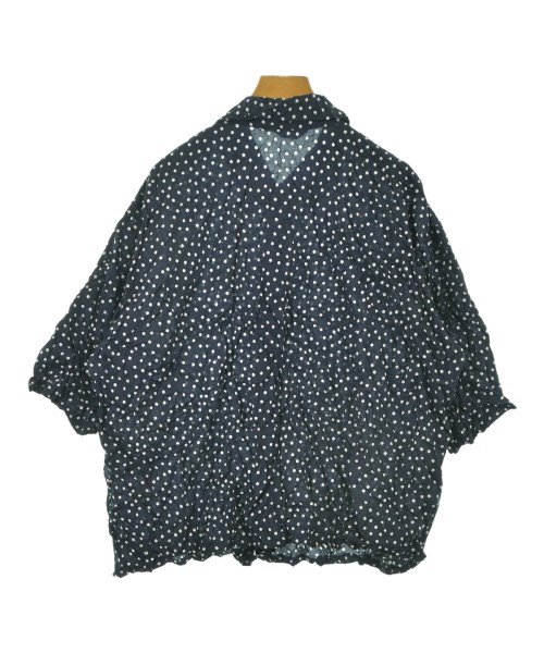 mizuiro ind（ミズイロインド）ブラウス 紺 サイズ:F レディース/2200640490386