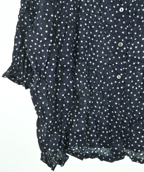 mizuiro ind（ミズイロインド）ブラウス 紺 サイズ:F レディース/2200640490386