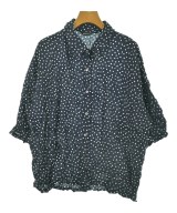 mizuiro ind（ミズイロインド）ブラウス 紺 サイズ:F レディース/2200640490386