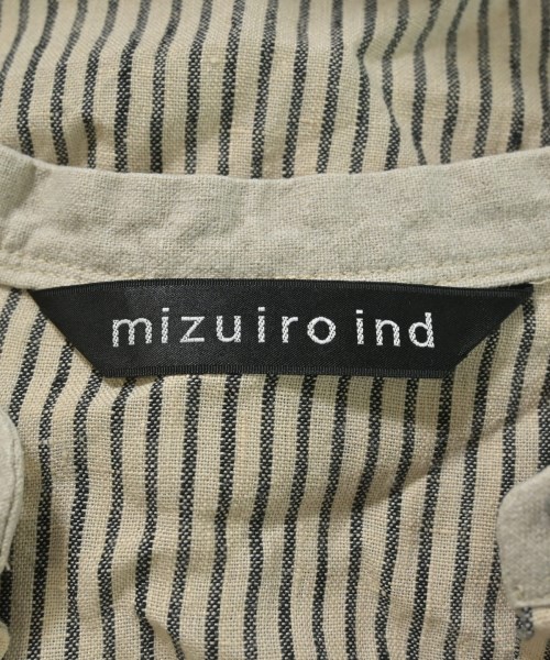 mizuiro ind（ミズイロインド）カジュアルシャツ ベージュ サイズ:F レディース/2200626380021