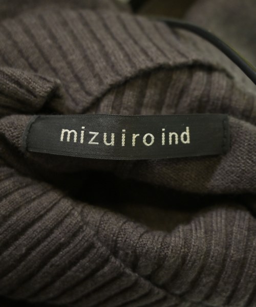 mizuiro ind（ミズイロインド）ニット・セーター 茶 サイズ:F レディース/2200645867015