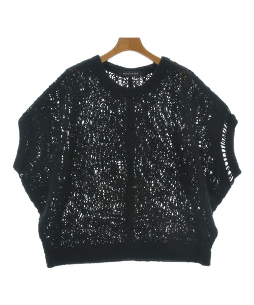 mizuiro ind(ミズイロインド)ニット・セーター 黒 サイズ:F/2200652787016