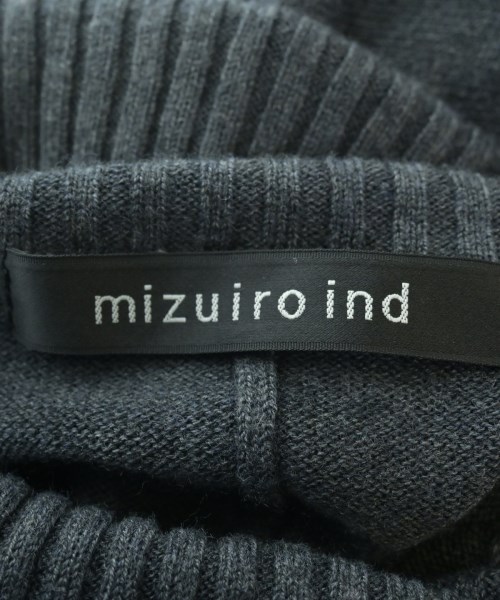 mizuiro ind（ミズイロインド）ニット・セーター グレー サイズ:F レディース/2200646187037
