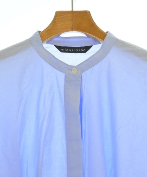 mizuiro ind（ミズイロインド）カジュアルシャツ 青 サイズ:F レディース/2200652652031
