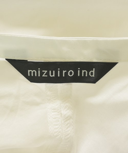mizuiro ind（ミズイロインド）カジュアルシャツ 白 サイズ:F レディース/2200652652048