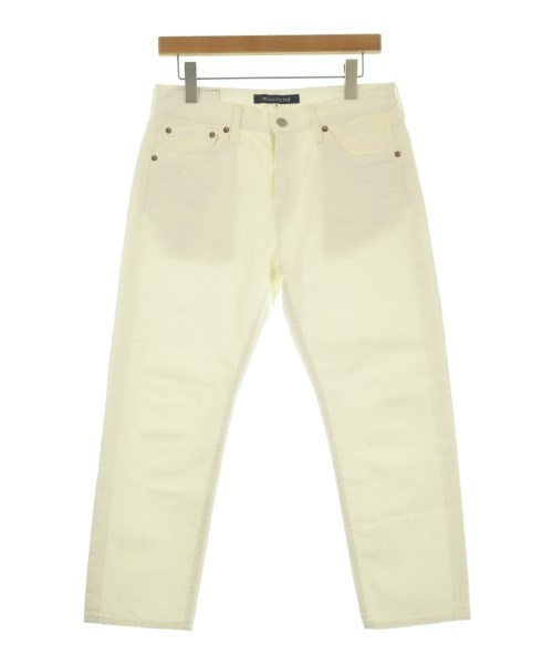 mizuiro ind(ミズイロインド)デニムパンツ 白 サイズ:2(M位)/2200647837054