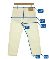 mizuiro ind（ミズイロインド）デニムパンツ 白 サイズ:2(M位) レディース/2200647837054