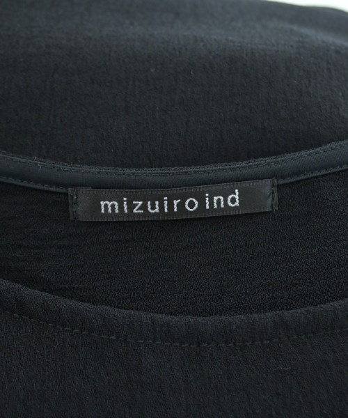 mizuiro ind（ミズイロインド）Tシャツ・カットソー 黒 サイズ:F レディース/2200649629022