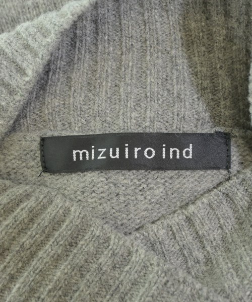 mizuiro ind（ミズイロインド）ニット・セーター グレー サイズ:F レディース/2200654092095