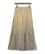 mizuiro ind（ミズイロインド）ロング・マキシ丈スカート ベージュ サイズ:-(S位) レディース/2200647328088