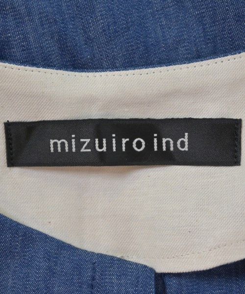 mizuiro ind（ミズイロインド）オールインワン/サロペット 青 サイズ:F レディース/2200700153336