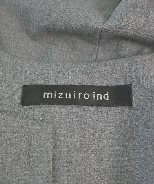 mizuiro ind（ミズイロインド）シャツワンピース グレー サイズ:F レディース/2200700153343