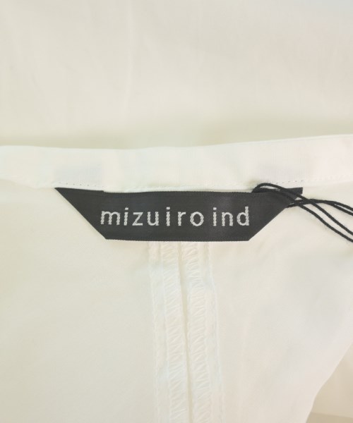 mizuiro ind（ミズイロインド）カジュアルシャツ 白 サイズ:F レディース/2200700153374