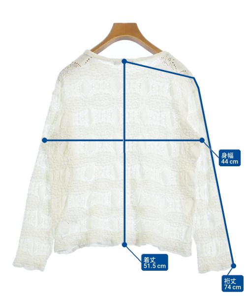 mizuiro ind（ミズイロインド）Tシャツ・カットソー 白 サイズ:-(M位) レディース/2200700153527