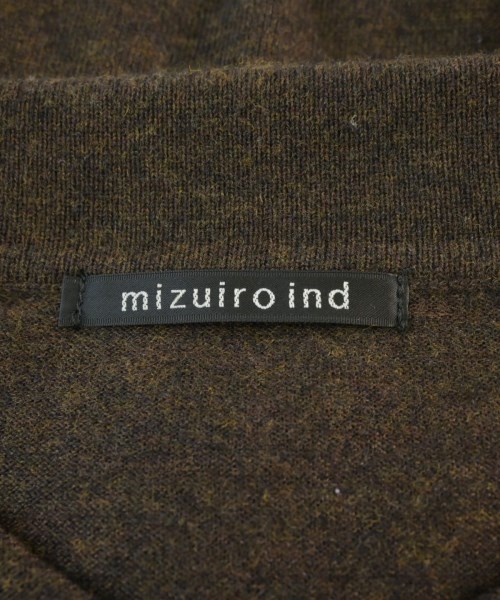 mizuiro ind（ミズイロインド）ニット・セーター 茶 サイズ:F レディース/2200699331067
