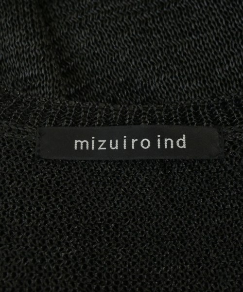 mizuiro ind（ミズイロインド）ベスト/ノースリーブ 黒 サイズ:F レディース/2200705216043