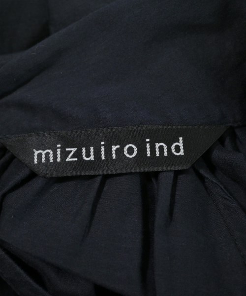 mizuiro ind（ミズイロインド）ブラウス 紺 サイズ:F レディース/2200705494021