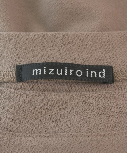 mizuiro ind（ミズイロインド）Tシャツ・カットソー 茶 サイズ:F レディース/2200705436038