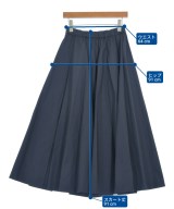 mizuiro ind（ミズイロインド）ロング・マキシ丈スカート 紺 サイズ:-(M位) レディース/2200704189065