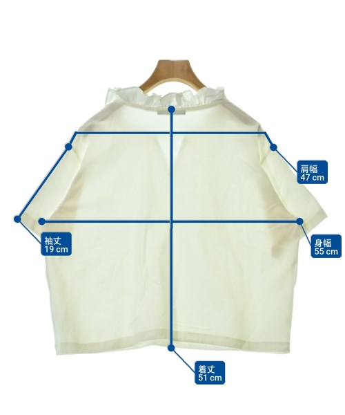mizuiro ind（ミズイロインド）Tシャツ・カットソー 白 サイズ:-(M位) レディース/2200708939017