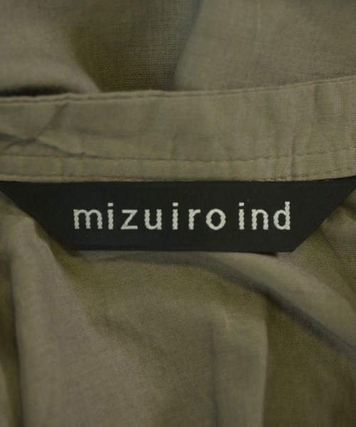 mizuiro ind（ミズイロインド）カジュアルシャツ 茶 サイズ:F レディース/2200708939024