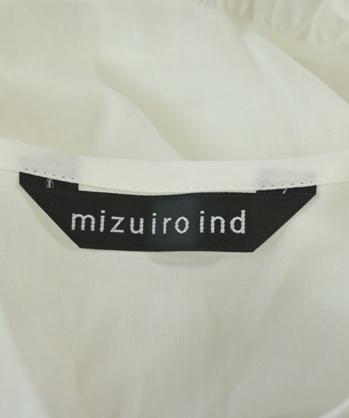 mizuiro ind（ミズイロインド）ワンピース 白 サイズ:F レディース/2200708093122