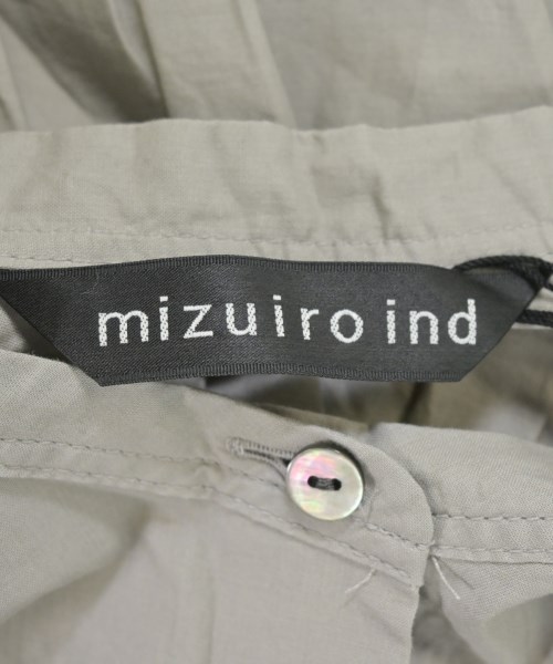 mizuiro ind（ミズイロインド）カジュアルシャツ グレー サイズ:F レディース/2200705728225