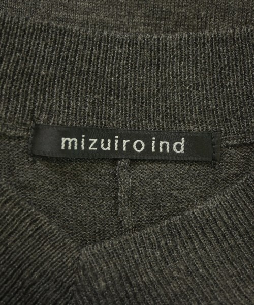 mizuiro ind（ミズイロインド）ニット・セーター グレー サイズ:F レディース/2200658059070