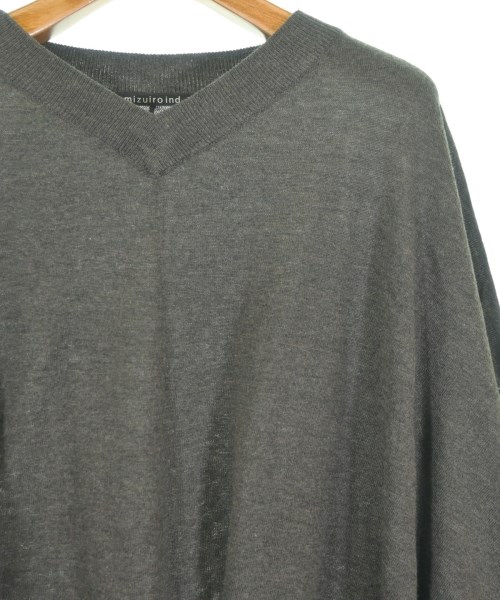 mizuiro ind（ミズイロインド）ニット・セーター グレー サイズ:F レディース/2200658059070