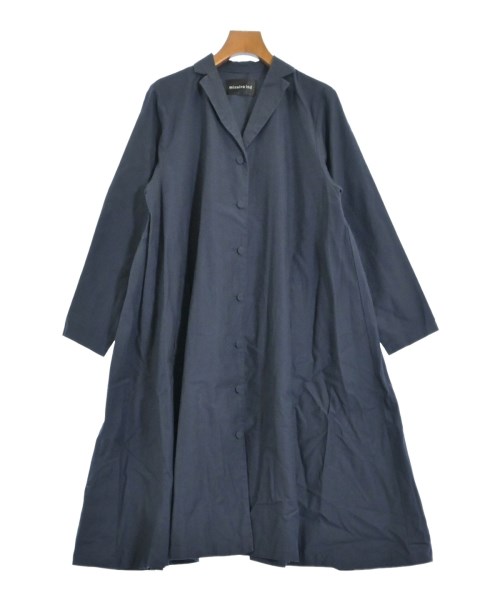 mizuiro ind(ミズイロインド)シャツワンピース 紺 サイズ:F/2200661065013