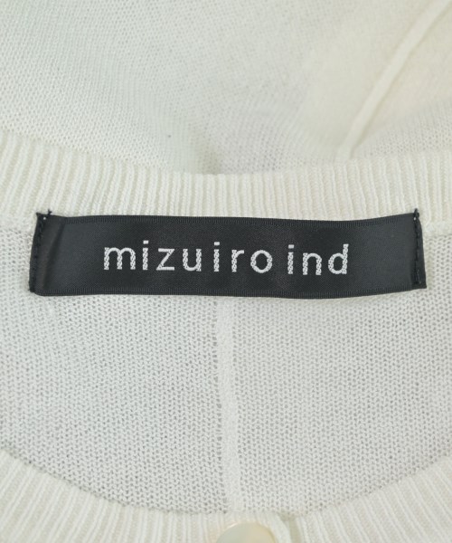 mizuiro ind（ミズイロインド）カーディガン 白 サイズ:F レディース/2200663241095