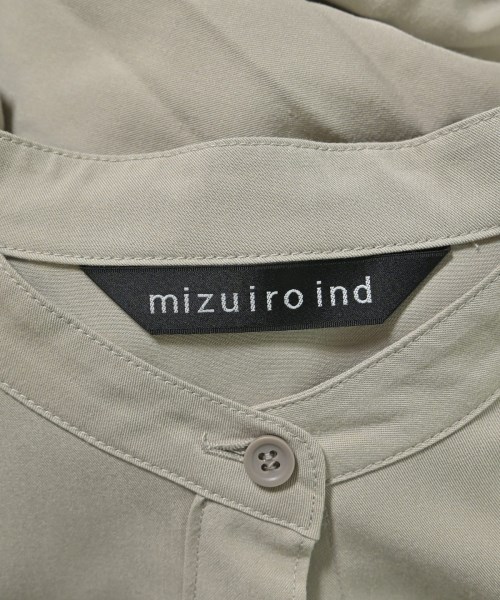 mizuiro ind（ミズイロインド）カジュアルシャツ グレー サイズ:F レディース/2200663691036