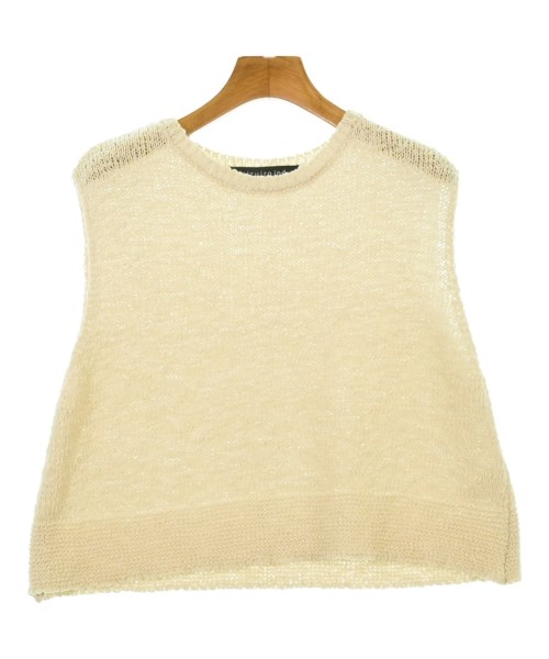 mizuiro ind(ミズイロインド)ベスト/ノースリーブ 白 サイズ:F/2200663691081