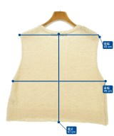 mizuiro ind（ミズイロインド）ベスト/ノースリーブ 白 サイズ:F レディース/2200663691081