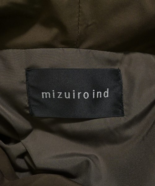 mizuiro ind（ミズイロインド）ダウンコート 茶 サイズ:F レディース/2200664436148