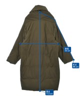mizuiro ind（ミズイロインド）ダウンコート 茶 サイズ:F レディース/2200664436148