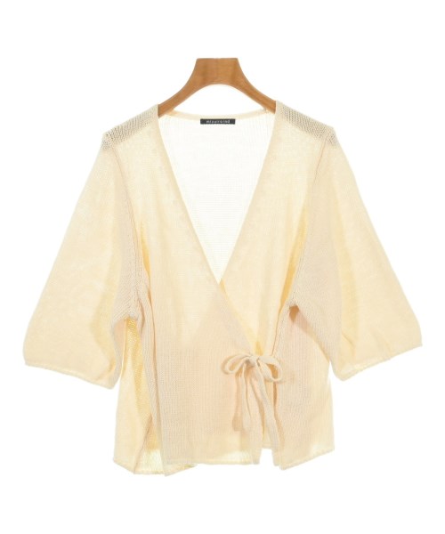 mizuiro ind(ミズイロインド)カーディガン ベージュ サイズ:F/2200665334061