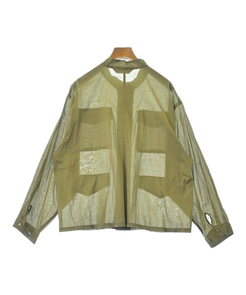 mizuiro ind（ミズイロインド）ブラウス カーキ サイズ:F レディース/2200668468053