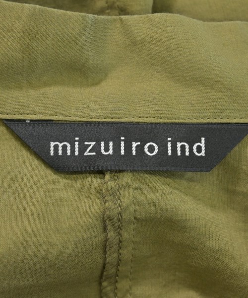 mizuiro ind（ミズイロインド）ブラウス カーキ サイズ:F レディース/2200668468053